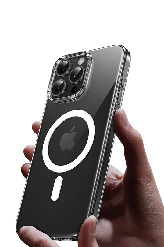 iPhone 16 Pro Max X-Crystal Slim Magsafe Kılıf - Şeffaf 3