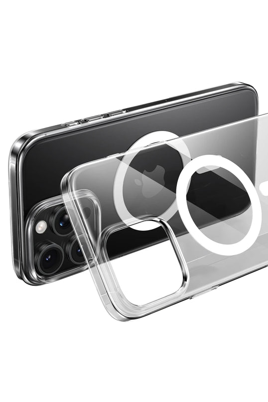 iPhone 16 Pro Max X-Crystal Slim Magsafe Kılıf - Şeffaf 2