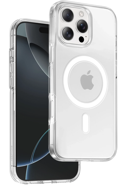 iPhone 16 Pro Non Yellow Şeffaf Magsafe Kılıf