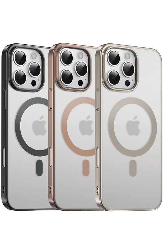 iPhone 16 Pro Skingrip Magsafe Kılıf - Natural Grey 2