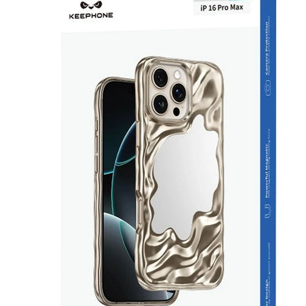 iPhone 16 Pro Surya Magsafe Kılıf - Gold 3