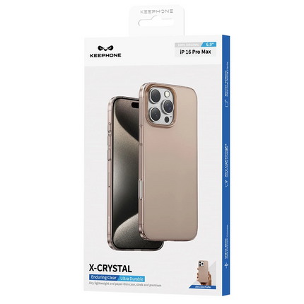 iPhone 16 Pro X-Crystal Slim Kılıf - Şeffaf 4