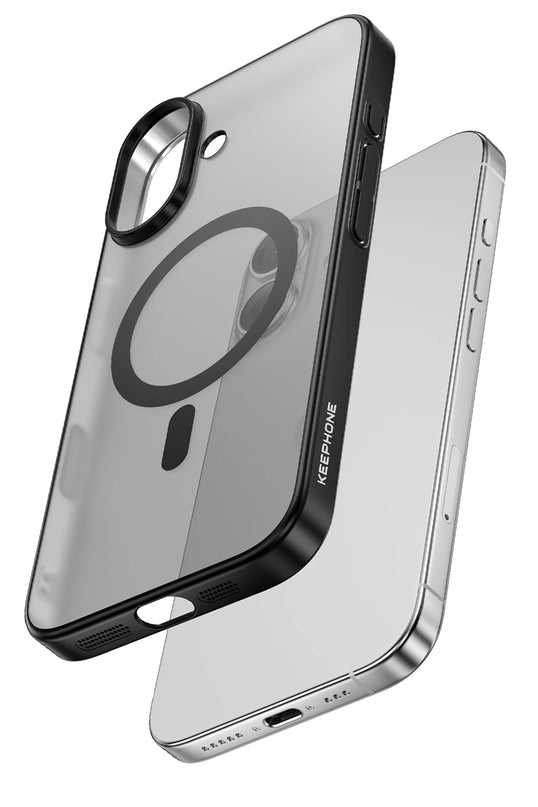iPhone 16 Skingrip Magsafe Kılıf - Natural Grey 3