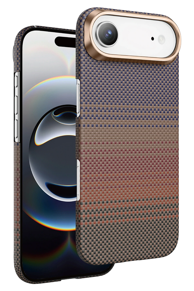 iPhone 17 Air Kevlar Seanova Magsafe Kılıf - Gün Batımı