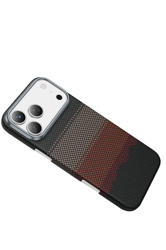 iPhone 18 Pro Max/17 Pro Max Kevlar Seanova Magsafe Kılıf - Gün Işığı 4