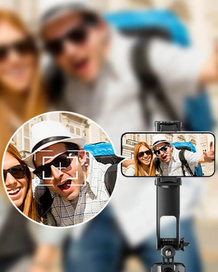 KP-LA06 BuddyCam 360 Derece AI Auto-Tracking Özellikli BT Selfie Gimbal – Siyah 8