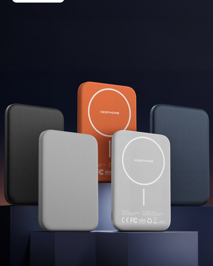 PB57 Peekaboo 5.000 mAh 20W PD ve 15W MagSafe Uyumlu Powerbank - Beyaz 5