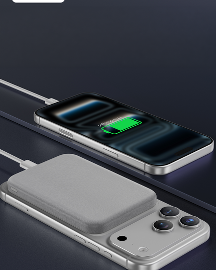 PB57 Peekaboo 5.000 mAh 20W PD ve 15W MagSafe Uyumlu Powerbank - Siyah 3
