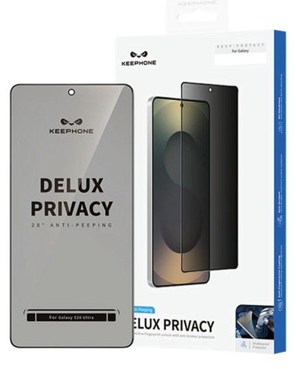 Samsung Galaxy S26 Ultra Delux Privacy 2.5D Hayalet Cam Ekran Koruyucu