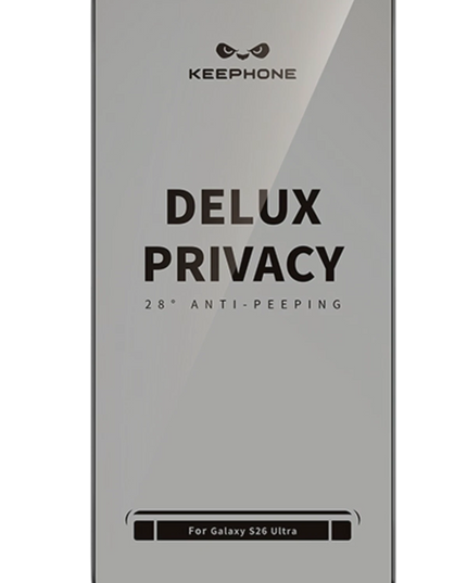 Samsung Galaxy S26 Ultra Delux Privacy 2.5D Hayalet Cam Ekran Koruyucu 5