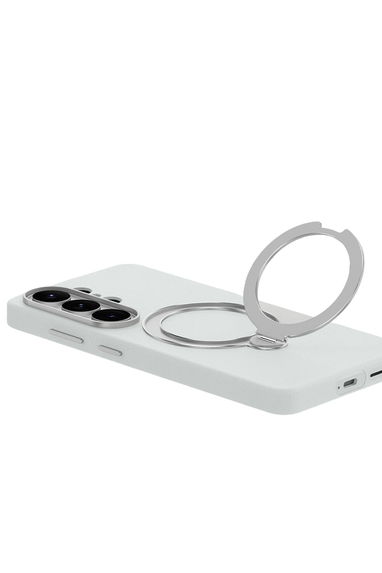 Samsung Galaxy S26 Ultra Mehold Standlı Magsafe Kapak Kılıf - Beyaz 5