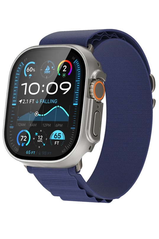 Watch Ultra 49mm 360X Defense Camlı Kasa Ekran Koruyucu - Titanyum