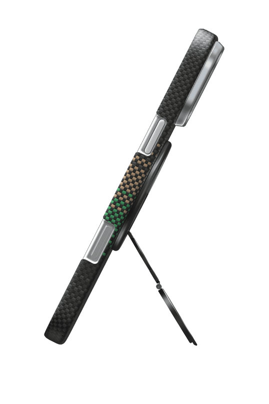 Kevlar Grip 360 Manyetik Magsafe Kickstand Yüzük - Turuncu 3 3