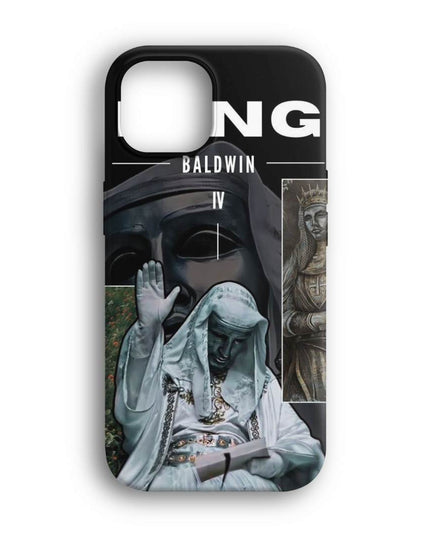 iphone king baldwin iv tarihi portre telefon kılıfı
