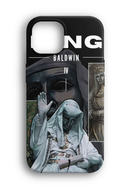 iphone king baldwin iv tarihi portre telefon kılıfı
