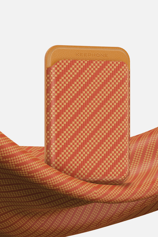 Kingdon Aramid Fiber Magsafe Uyumlu Kartlık - Lacivert 2
