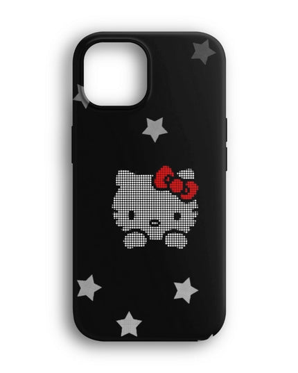 Kitty with Stars Telefon Kılıfı