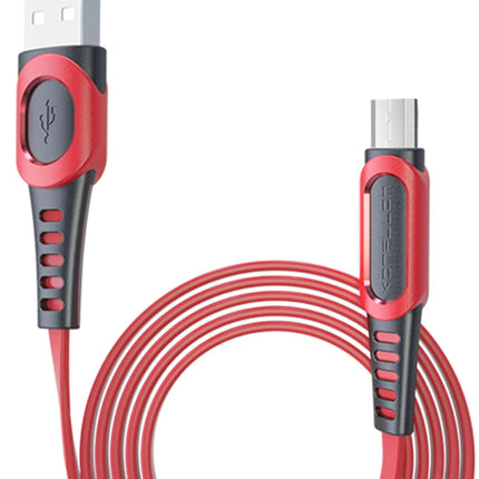 DC01 Süper Hızlı Micro USB Kablo 1M 2.4A - Kırmızı