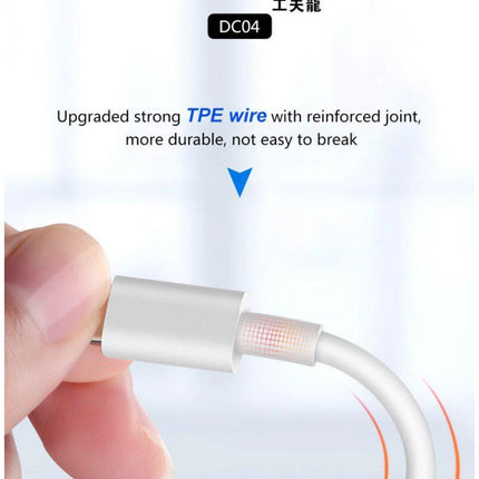 DC04 Süper Hızlı Micro USB Kablo 1M 2A 3