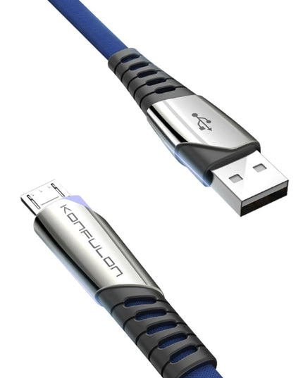DC16 Micro USB Kablo 1M 2.4A - Mavi