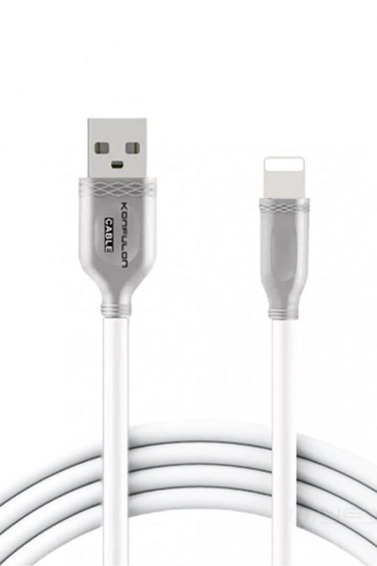 S48 Lightning Kablo iphone Uyumlu 1M 3A - Beyaz