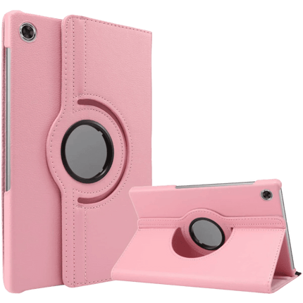 Lenovo Tab M10 TB311FU 360 Tablet Deri Kılıf - Pembe