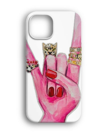 Leopar Finger Telefon Kılıfı