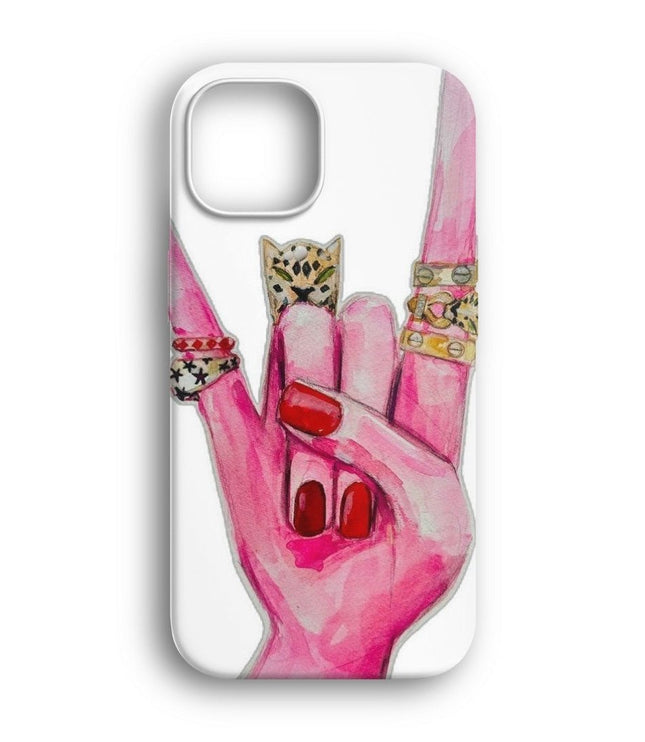 Leopar Finger Telefon Kılıfı