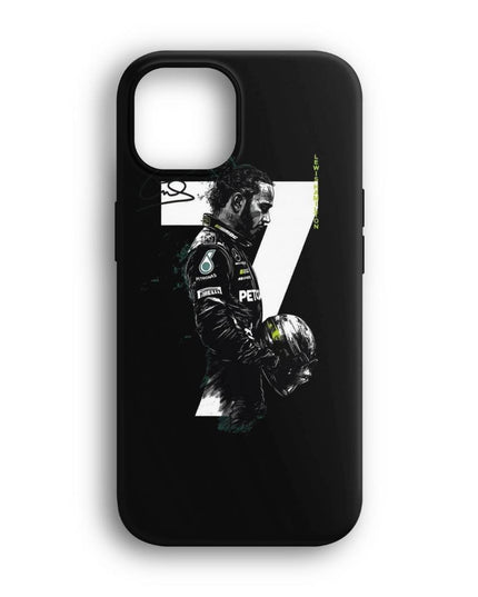 Lewis Hamilton Siyah Telefon Kılıfı