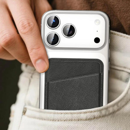 Locky Deri MagSafe Cüzdan - Gri 6