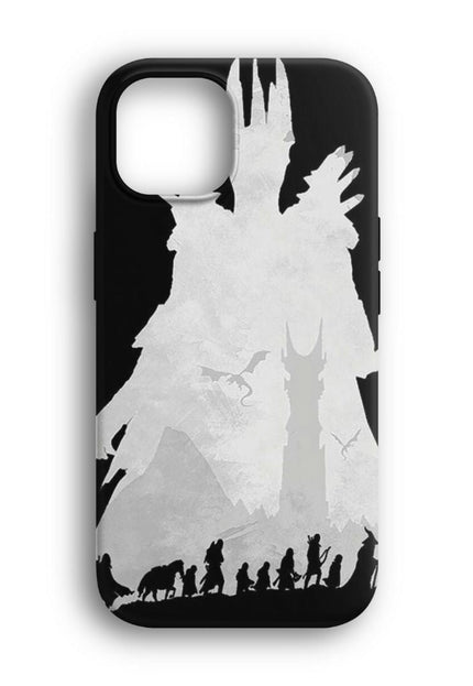 iphone lord of the rings sauron siluet telefon kilifi