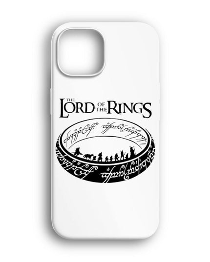 iphone lotr ring black white telefon kilifi