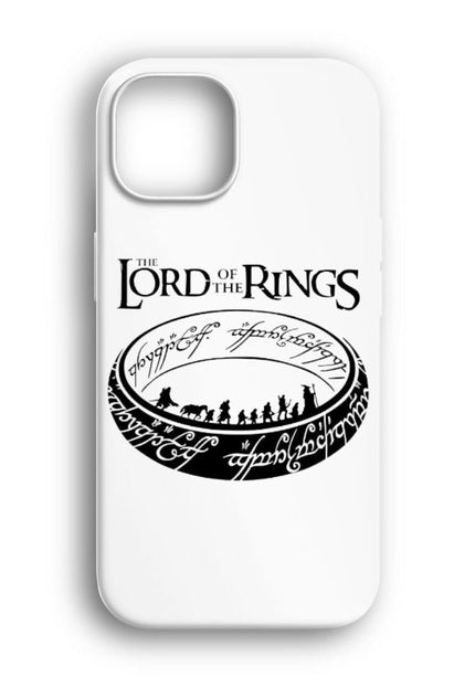 iphone lotr ring black white telefon kilifi