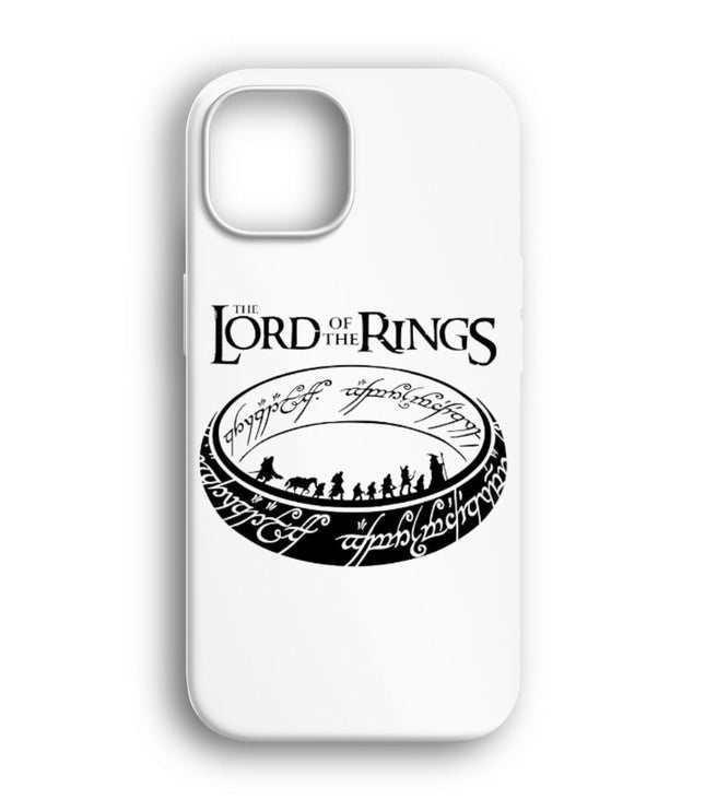iphone lotr ring black white telefon kilifi