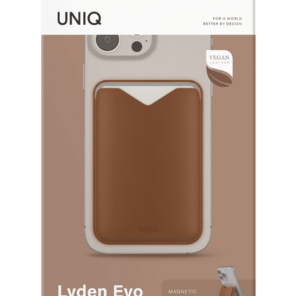 Lyden Evo Manyetik Standlı MagSafe Cüzdan - Sarı 3