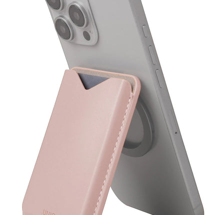 Lyden Evo Manyetik Standlı MagSafe Cüzdan - Pembe 2