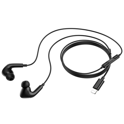 M111 Pro Lightning Dijital Mikrofonlu Kablolu Kulaklık - Siyah 2