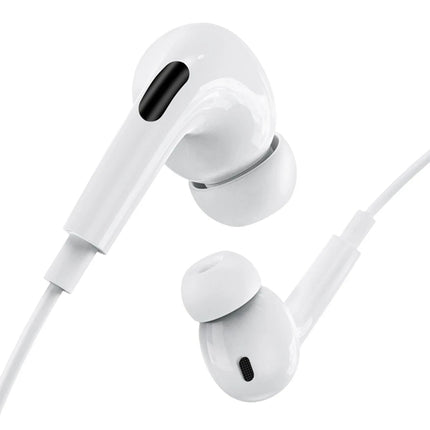 M111 Pro Lightning Dijital Mikrofonlu Kablolu Kulaklık - Beyaz 2