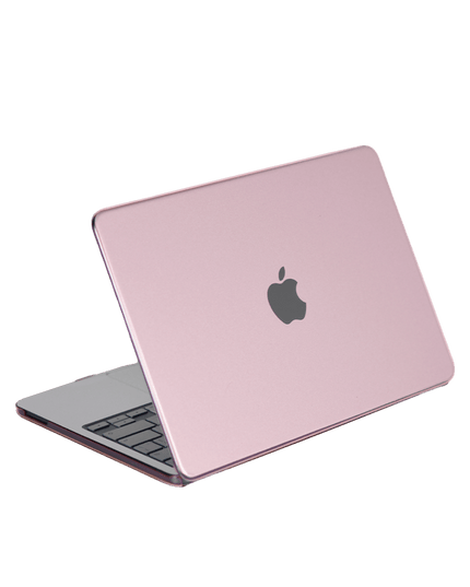 MacBook Neo Şeffaf Macbook Kapak - Pembe