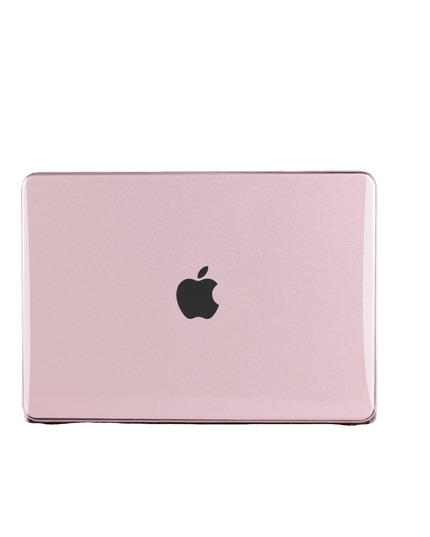 MacBook Neo Şeffaf Macbook Kapak - Pembe 2