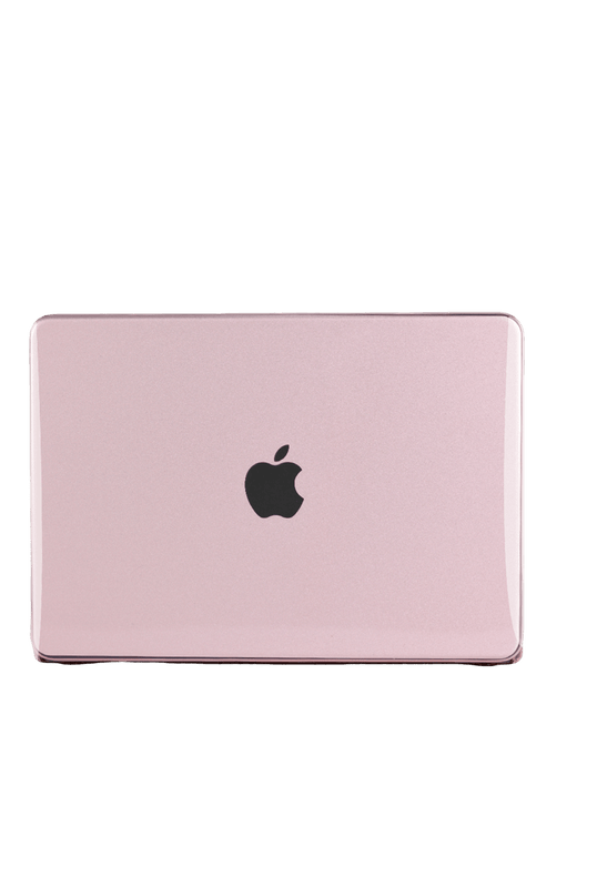 MacBook Neo Şeffaf Macbook Kapak - Pembe 2