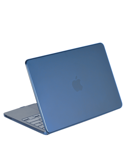 MacBook Neo Şeffaf Macbook Kapak - Mavi