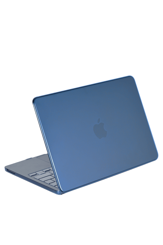 MacBook Neo Şeffaf Macbook Kapak - Mavi