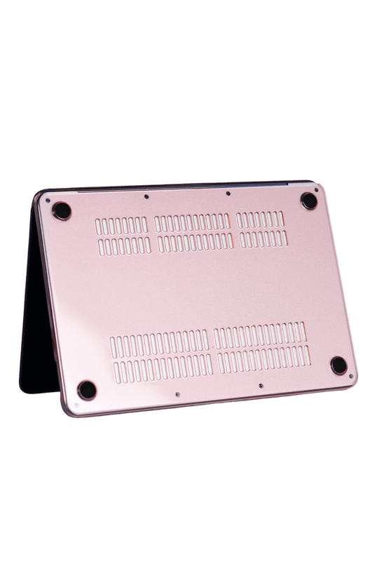 MacBook Neo Şeffaf Macbook Kapak - Pembe 3