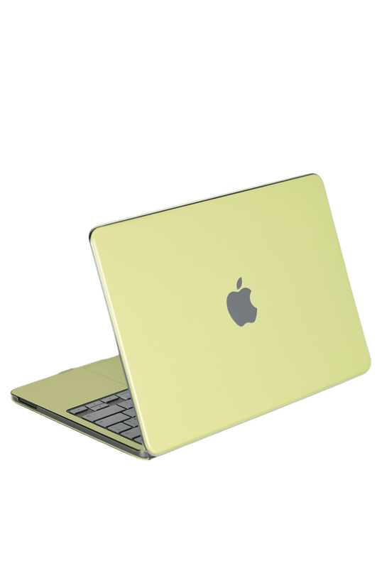 MacBook Neo Şeffaf Macbook Kapak - Yeşil
