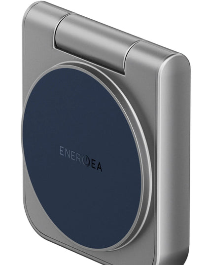 MagDuo 2in1 Katlanabilir 15W Telefon ve 2.5W Saat Masaüstü Hızlı Şarj Standı - Lacivert 2