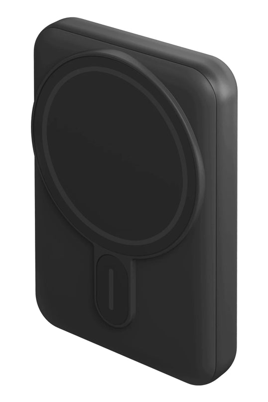 MagPac Mini 10.000 mAh 20W Type-C Çıkışlı 15W Kablosuz Şarj Destekli Stant Özellikli Magsafe Powerbank - Siyah