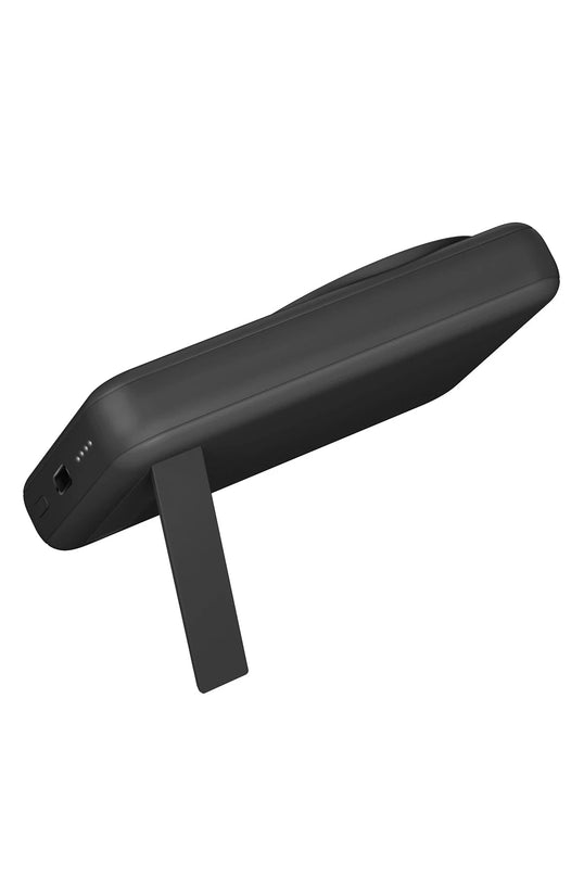 MagPac Mini 10.000 mAh 20W Type-C Çıkışlı 15W Kablosuz Şarj Destekli Stant Özellikli Magsafe Powerbank - Siyah 2