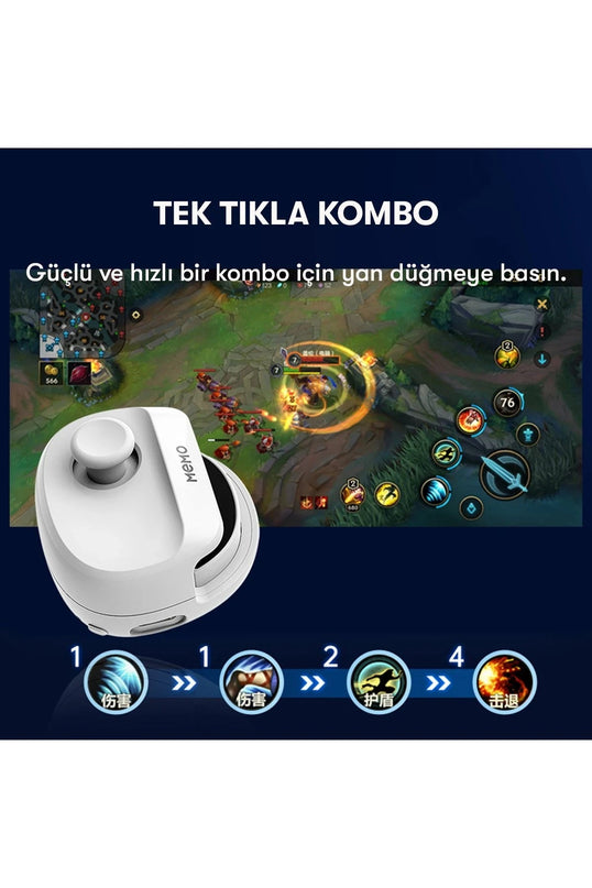 Memo MB01 Oyun Tuşu - Beyaz 3