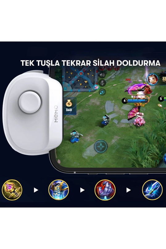 Memo MB01 Oyun Tuşu - Siyah 5
